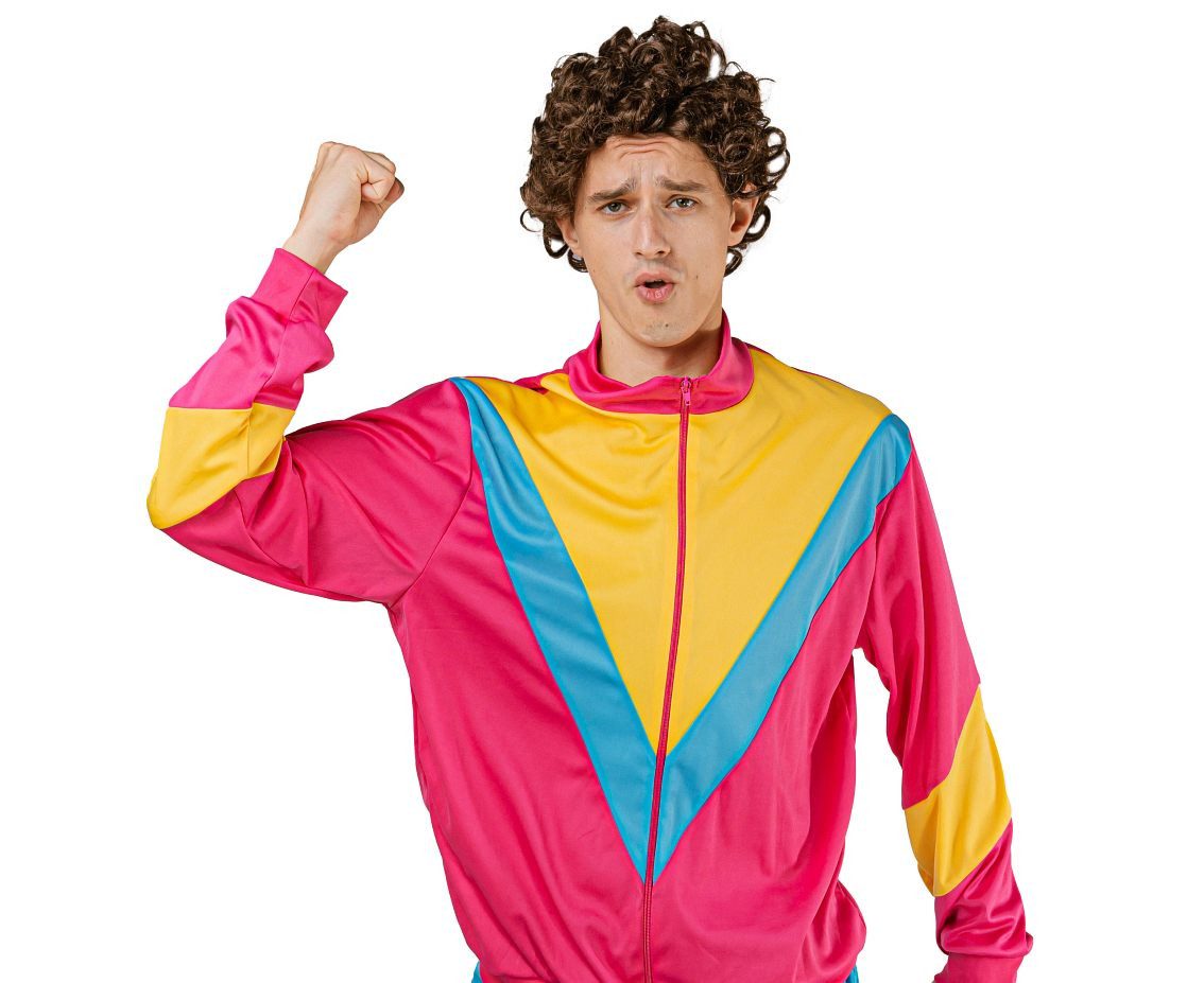 Role play-set for adult Disco 80’s (jacket, pants), size 52